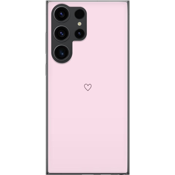Mobilskal till Samsung Galaxy S24 Ultra med Hjärta motiv i gruppen SMARTPHONE & SURFPLATTOR / Mobilskydd / Samsung hos TP E-commerce Nordic AB (A63000)