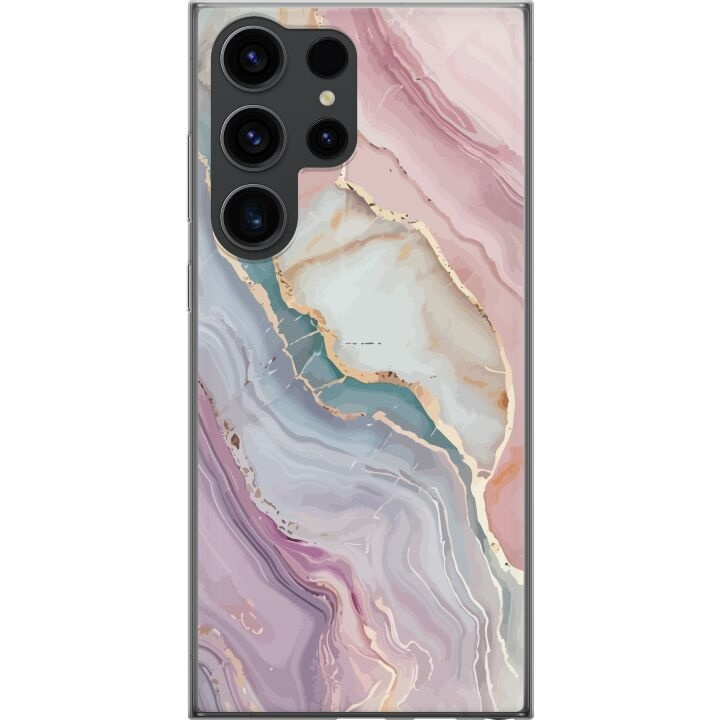 Mobilskal till Samsung Galaxy S24 Ultra med Marmor motiv i gruppen SMARTPHONE & SURFPLATTOR / Mobilskydd / Samsung hos TP E-commerce Nordic AB (A63003)