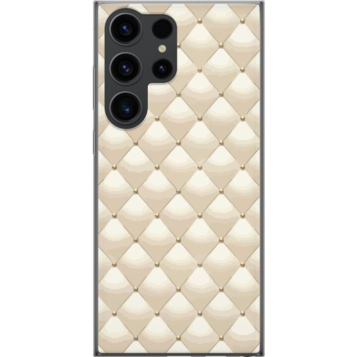 Mobilskal till Samsung Galaxy S24 Ultra med Guldglans motiv i gruppen SMARTPHONE & SURFPLATTOR / Mobilskydd / Samsung hos TP E-commerce Nordic AB (A63007)