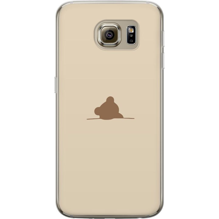 Mobilskal till Samsung Galaxy S6 med Nalle motiv i gruppen SMARTPHONE & SURFPLATTOR / Mobilskydd / Samsung hos TP E-commerce Nordic AB (A63028)