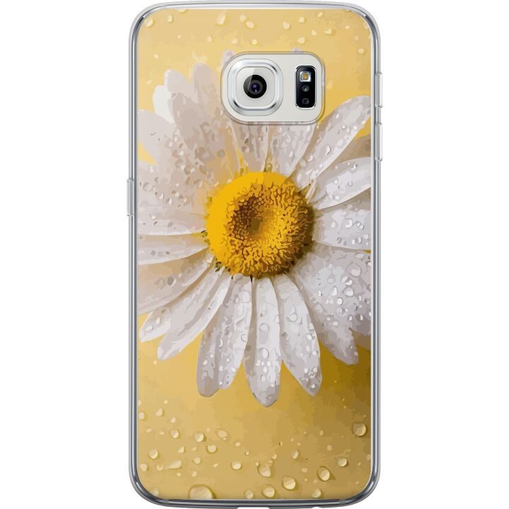 Mobilskal till Samsung Galaxy S6 edge med Porslinsblomma motiv i gruppen SMARTPHONE & SURFPLATTOR / Mobilskydd / Samsung hos TP E-commerce Nordic AB (A63035)