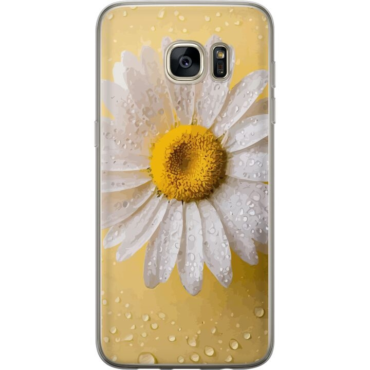 Mobilskal till Samsung Galaxy S7 edge med Porslinsblomma motiv i gruppen SMARTPHONE & SURFPLATTOR / Mobilskydd / Samsung hos TP E-commerce Nordic AB (A63116)