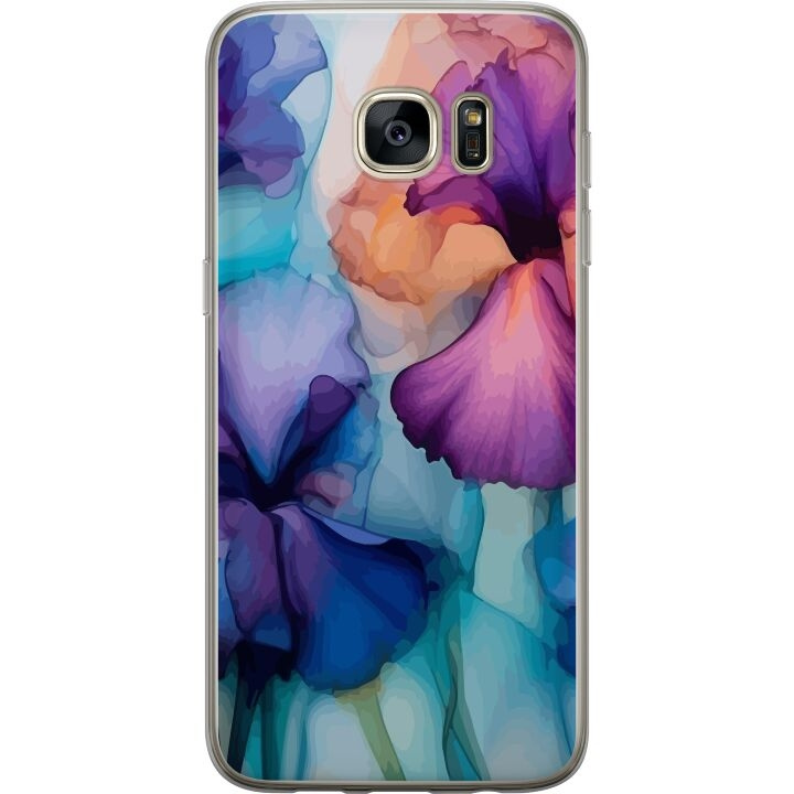 Mobilskal till Samsung Galaxy S7 edge med Magiska blommor motiv i gruppen SMARTPHONE & SURFPLATTOR / Mobilskydd / Samsung hos TP E-commerce Nordic AB (A63119)