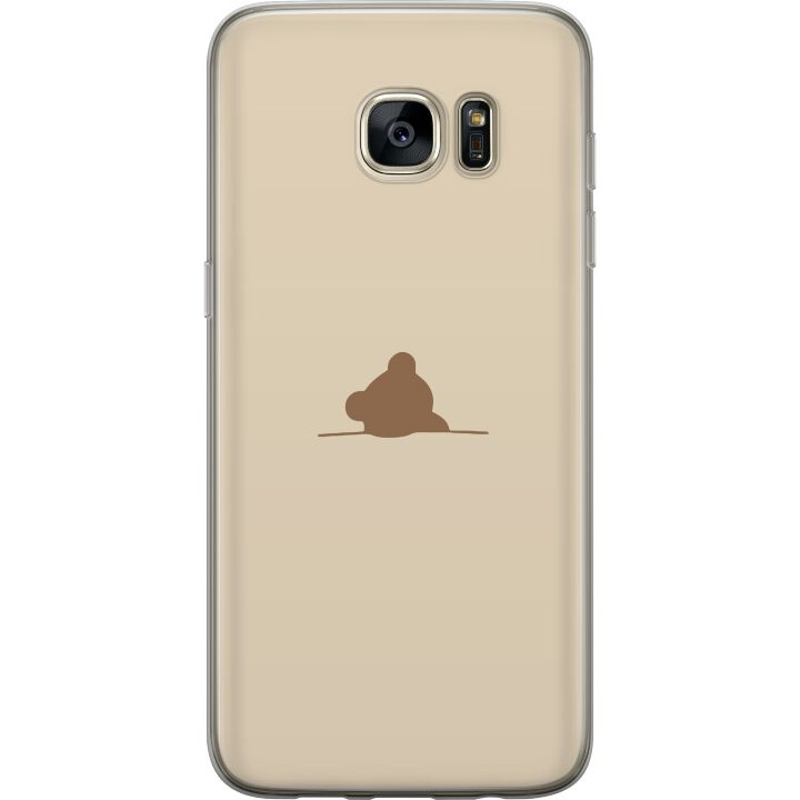 Mobilskal till Samsung Galaxy S7 edge med Nalle motiv i gruppen SMARTPHONE & SURFPLATTOR / Mobilskydd / Samsung hos TP E-commerce Nordic AB (A63136)