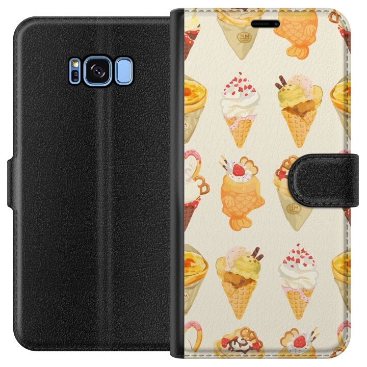 Plånboksfodral till Samsung Galaxy S8 med Glassigt motiv i gruppen SMARTPHONE & SURFPLATTOR / Mobilskydd / Samsung hos TP E-commerce Nordic AB (A63154)