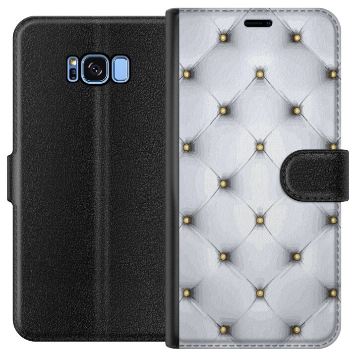 Plånboksfodral till Samsung Galaxy S8 med Lyxigt motiv i gruppen SMARTPHONE & SURFPLATTOR / Mobilskydd / Samsung hos TP E-commerce Nordic AB (A63157)