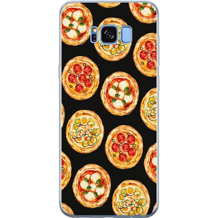 Mobilskal till Samsung Galaxy S8 med Pizza motiv i gruppen SMARTPHONE & SURFPLATTOR / Mobilskydd / Samsung hos TP E-commerce Nordic AB (A63183)