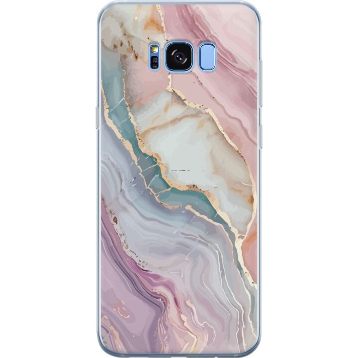 Mobilskal till Samsung Galaxy S8 med Marmor motiv i gruppen SMARTPHONE & SURFPLATTOR / Mobilskydd / Samsung hos TP E-commerce Nordic AB (A63192)