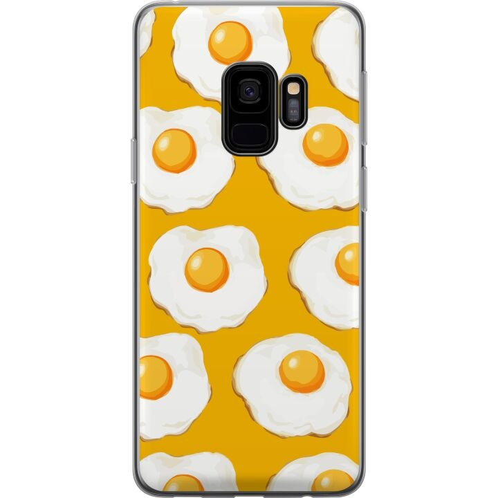 Mobilskal till Samsung Galaxy S9 med Stekt ägg motiv i gruppen SMARTPHONE & SURFPLATTOR / Mobilskydd / Samsung hos TP E-commerce Nordic AB (A63253)
