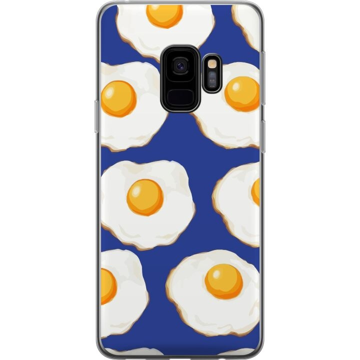 Mobilskal till Samsung Galaxy S9 med Stekta ägg motiv i gruppen SMARTPHONE & SURFPLATTOR / Mobilskydd / Samsung hos TP E-commerce Nordic AB (A63257)