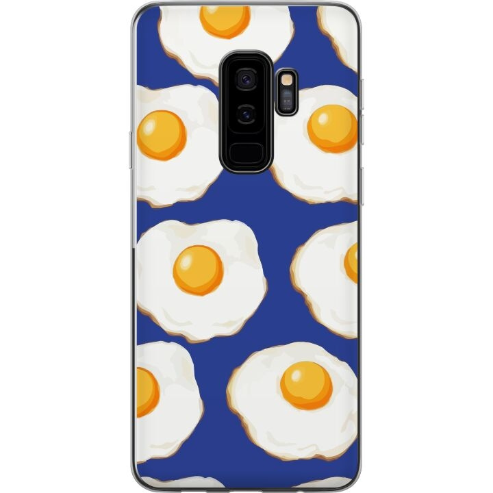 Mobilskal till Samsung Galaxy S9+ med Stekta ägg motiv i gruppen SMARTPHONE & SURFPLATTOR / Mobilskydd / Samsung hos TP E-commerce Nordic AB (A63311)
