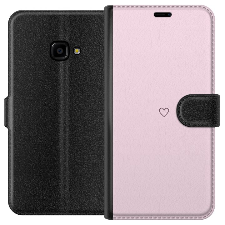 Plånboksfodral till Samsung Galaxy Xcover 4 med Hjärta motiv i gruppen SMARTPHONE & SURFPLATTOR / Mobilskydd / Samsung hos TP E-commerce Nordic AB (A63378)