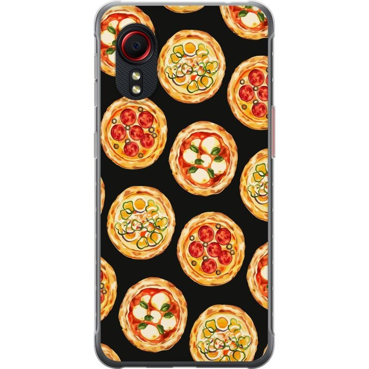 Mobilskal till Samsung Galaxy Xcover 5 med Pizza motiv i gruppen SMARTPHONE & SURFPLATTOR / Mobilskydd / Samsung hos TP E-commerce Nordic AB (A63453)
