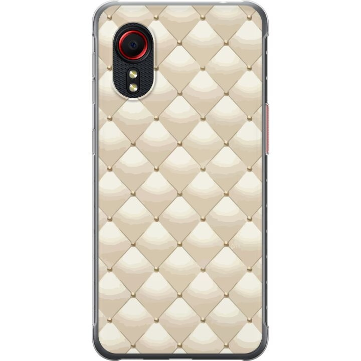 Mobilskal till Samsung Galaxy Xcover 5 med Guldglans motiv i gruppen SMARTPHONE & SURFPLATTOR / Mobilskydd / Samsung hos TP E-commerce Nordic AB (A63466)