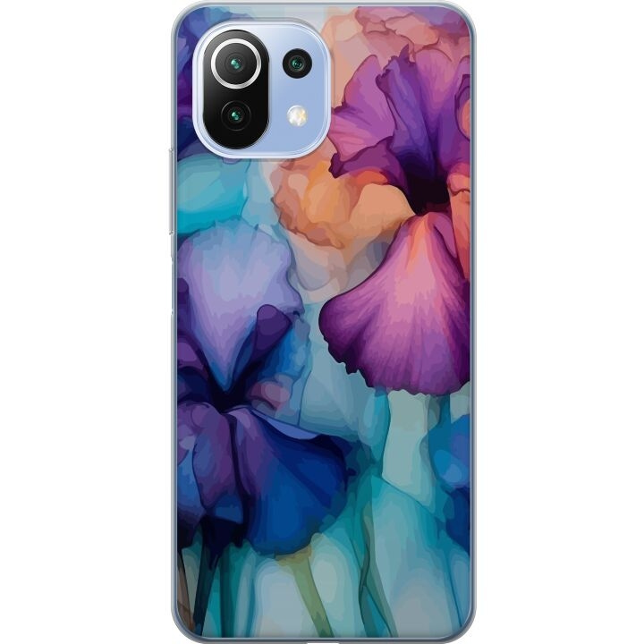 Mobilskal till Xiaomi 11 Lite 5G NE med Magiska blommor motiv i gruppen SMARTPHONE & SURFPLATTOR / Mobilskydd / Xiaomi hos TP E-commerce Nordic AB (A63713)