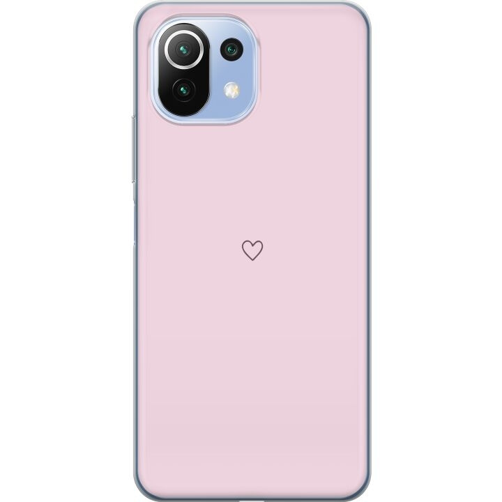 Mobilskal till Xiaomi 11 Lite 5G NE med Hjärta motiv i gruppen SMARTPHONE & SURFPLATTOR / Mobilskydd / Xiaomi hos TP E-commerce Nordic AB (A63729)