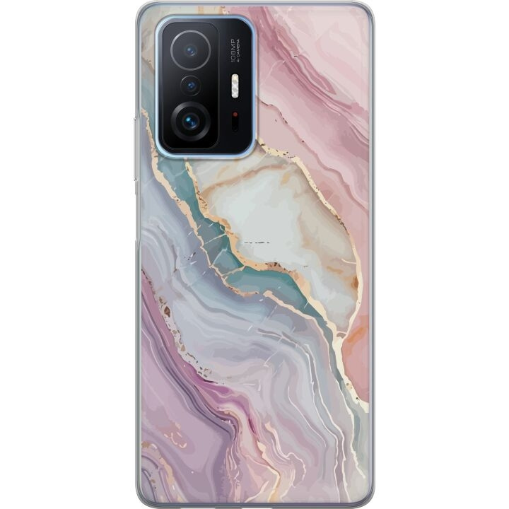 Mobilskal till Xiaomi 11T med Marmor motiv i gruppen SMARTPHONE & SURFPLATTOR / Mobilskydd / Xiaomi hos TP E-commerce Nordic AB (A63786)