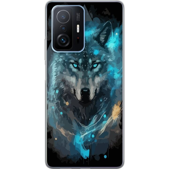 Mobilskal till Xiaomi 11T Pro med Varg motiv i gruppen SMARTPHONE & SURFPLATTOR / Mobilskydd / Xiaomi hos TP E-commerce Nordic AB (A63796)