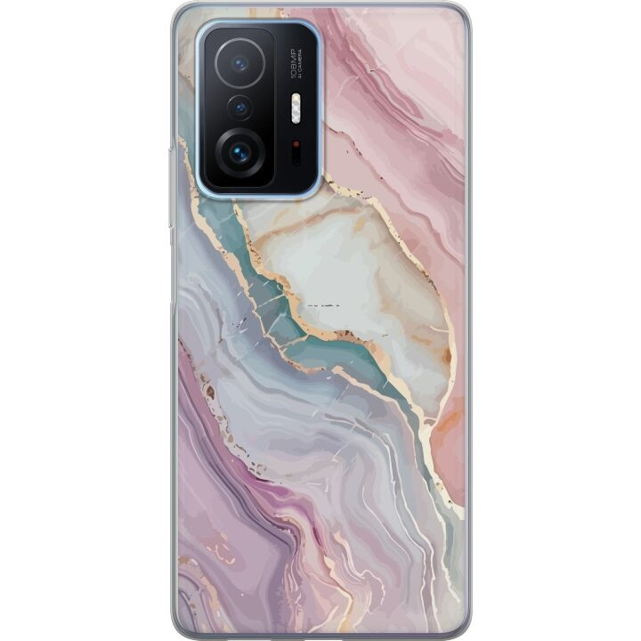 Mobilskal till Xiaomi 11T Pro med Marmor motiv i gruppen SMARTPHONE & SURFPLATTOR / Mobilskydd / Xiaomi hos TP E-commerce Nordic AB (A63813)