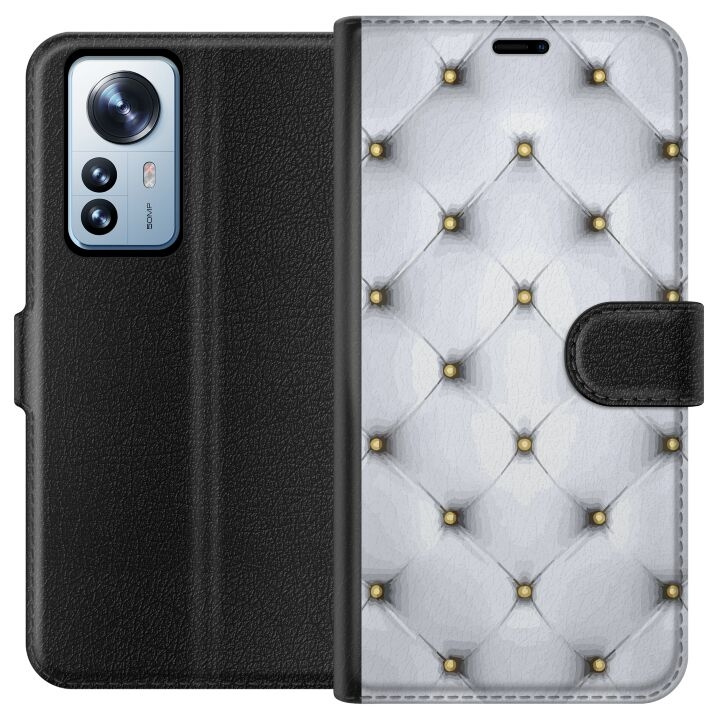 Plånboksfodral till Xiaomi 12 Pro med Lyxigt motiv i gruppen SMARTPHONE & SURFPLATTOR / Mobilskydd / Xiaomi hos TP E-commerce Nordic AB (A63913)