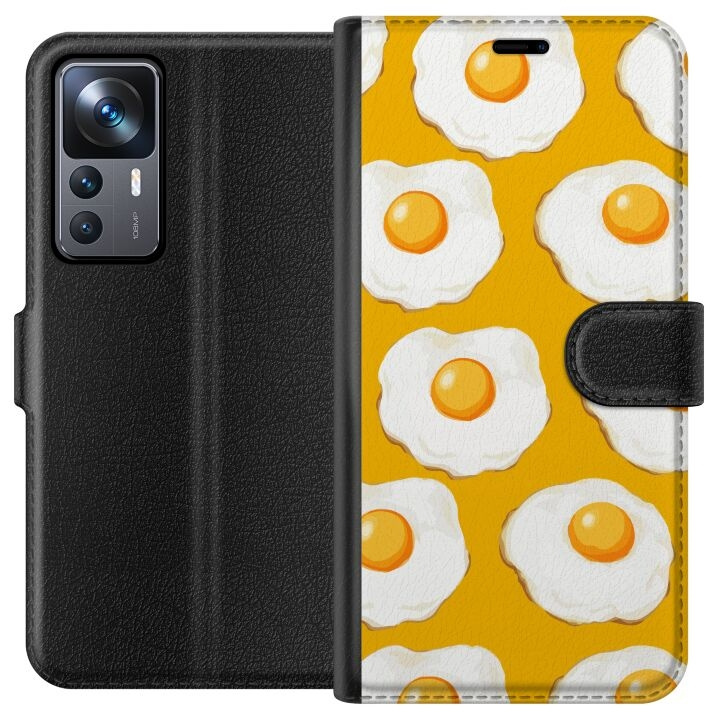 Plånboksfodral till Xiaomi 12T med Stekt ägg motiv i gruppen SMARTPHONE & SURFPLATTOR / Mobilskydd / Xiaomi hos TP E-commerce Nordic AB (A63955)
