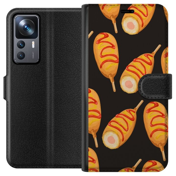 Plånboksfodral till Xiaomi 12T med Kycklingklubba motiv i gruppen SMARTPHONE & SURFPLATTOR / Mobilskydd / Xiaomi hos TP E-commerce Nordic AB (A63962)