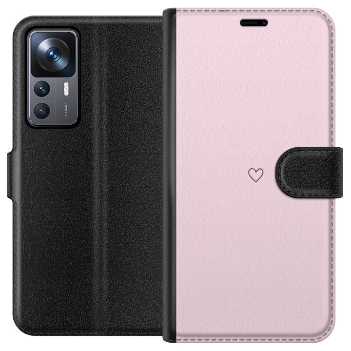 Plånboksfodral till Xiaomi 12T med Hjärta motiv i gruppen SMARTPHONE & SURFPLATTOR / Mobilskydd / Xiaomi hos TP E-commerce Nordic AB (A63972)