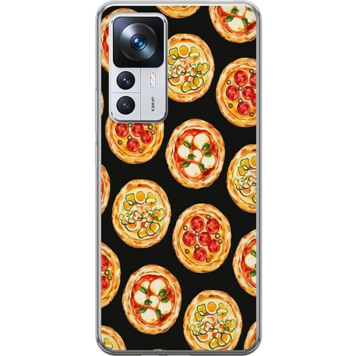 Mobilskal till Xiaomi 12T med Pizza motiv i gruppen SMARTPHONE & SURFPLATTOR / Mobilskydd / Xiaomi hos TP E-commerce Nordic AB (A63993)