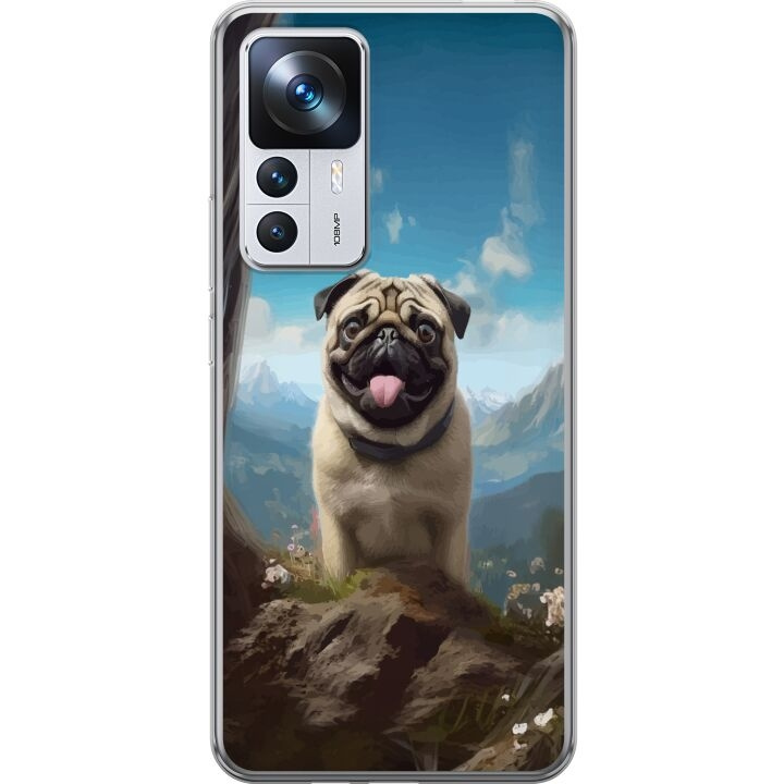 Mobilskal till Xiaomi 12T med Glad Hund motiv i gruppen SMARTPHONE & SURFPLATTOR / Mobilskydd / Xiaomi hos TP E-commerce Nordic AB (A63998)