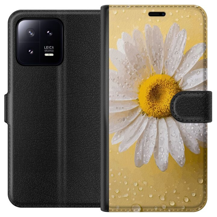 Plånboksfodral till Xiaomi 13 med Porslinsblomma motiv i gruppen SMARTPHONE & SURFPLATTOR / Mobilskydd / Xiaomi hos TP E-commerce Nordic AB (A64061)