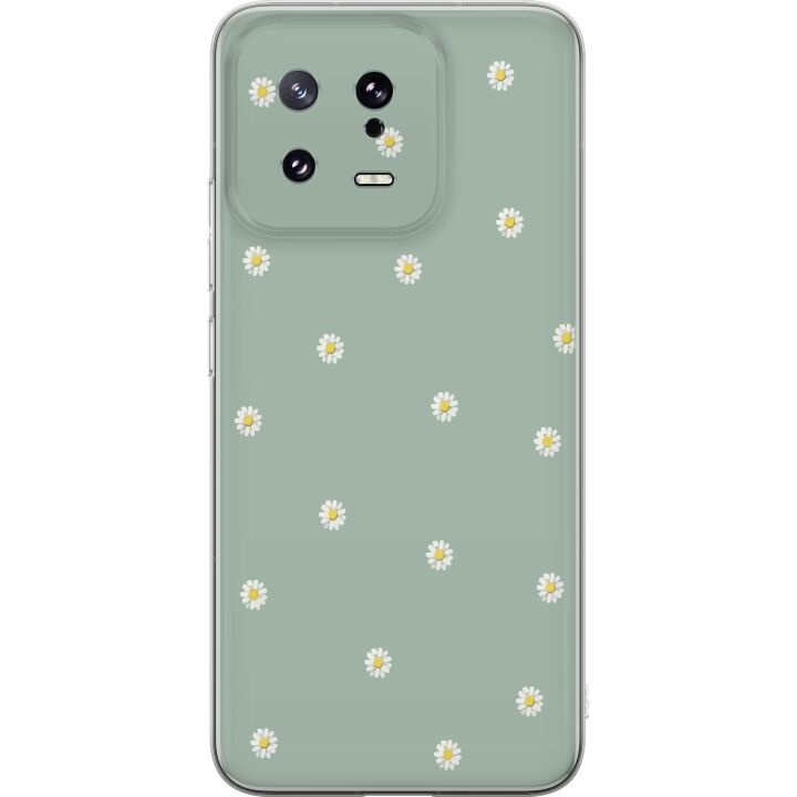 Mobilskal till Xiaomi 13 med Prästkragar motiv i gruppen SMARTPHONE & SURFPLATTOR / Mobilskydd / Xiaomi hos TP E-commerce Nordic AB (A64092)