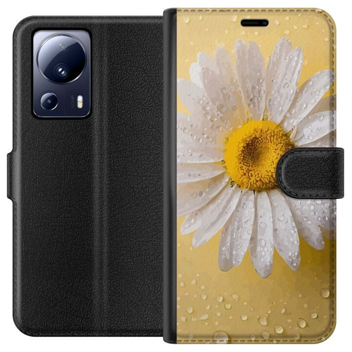 Plånboksfodral till Xiaomi 13 Lite med Porslinsblomma motiv i gruppen SMARTPHONE & SURFPLATTOR / Mobilskydd / Xiaomi hos TP E-commerce Nordic AB (A64115)