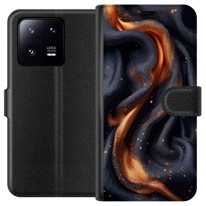 Plånboksfodral till Xiaomi 13 Pro med Eldigt silke motiv i gruppen SMARTPHONE & SURFPLATTOR / Mobilskydd / Xiaomi hos TP E-commerce Nordic AB (A64170)