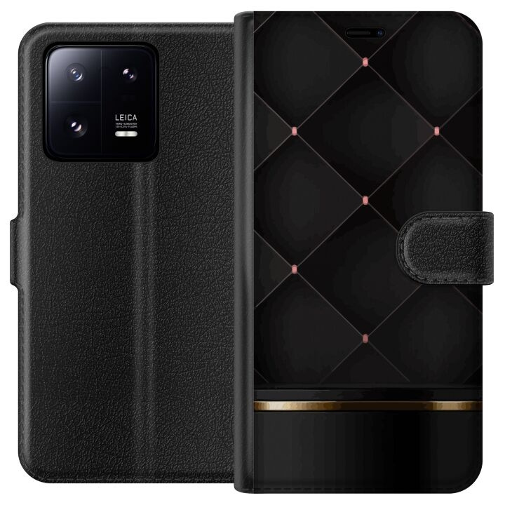 Plånboksfodral till Xiaomi 13 Pro med Lyxig linje motiv i gruppen SMARTPHONE & SURFPLATTOR / Mobilskydd / Xiaomi hos TP E-commerce Nordic AB (A64184)