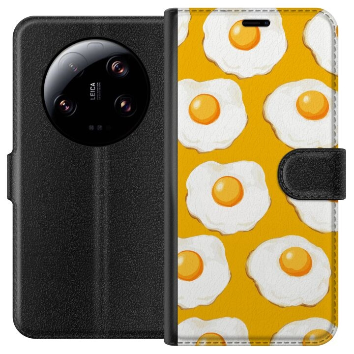 Plånboksfodral till Xiaomi 13 Ultra med Stekt ägg motiv i gruppen SMARTPHONE & SURFPLATTOR / Mobilskydd / Xiaomi hos TP E-commerce Nordic AB (A64279)