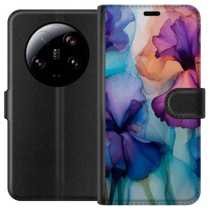 Plånboksfodral till Xiaomi 13 Ultra med Magiska blommor motiv i gruppen SMARTPHONE & SURFPLATTOR / Mobilskydd / Xiaomi hos TP E-commerce Nordic AB (A64280)