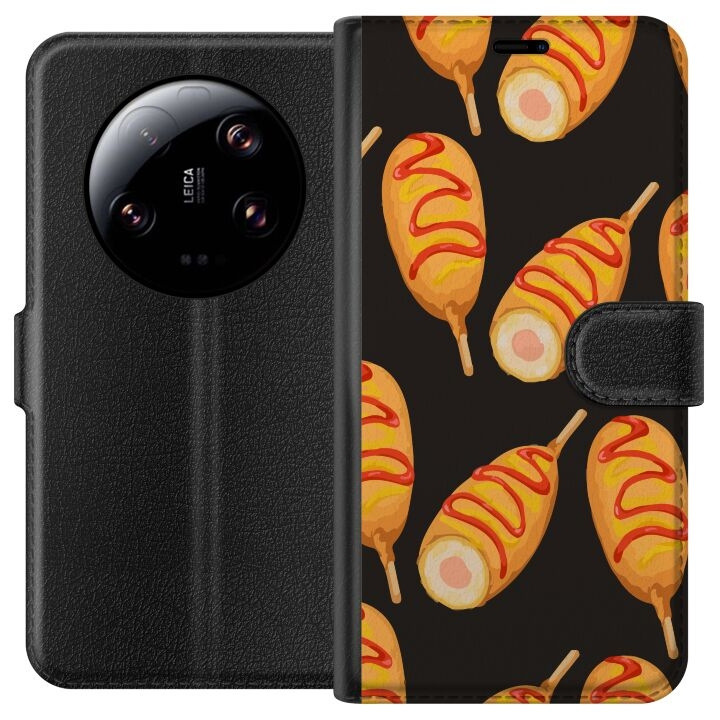 Plånboksfodral till Xiaomi 13 Ultra med Kycklingklubba motiv i gruppen SMARTPHONE & SURFPLATTOR / Mobilskydd / Xiaomi hos TP E-commerce Nordic AB (A64286)