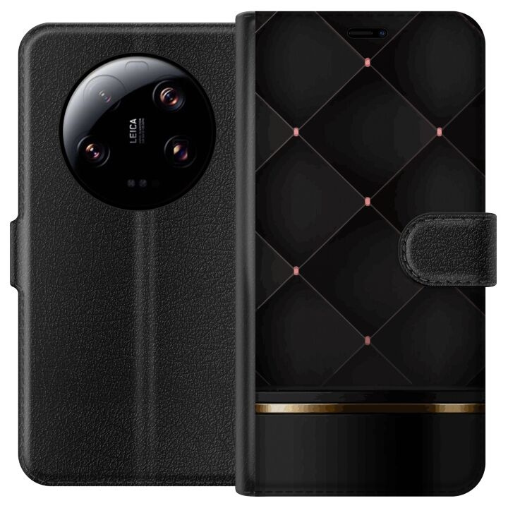 Plånboksfodral till Xiaomi 13 Ultra med Lyxig linje motiv i gruppen SMARTPHONE & SURFPLATTOR / Mobilskydd / Xiaomi hos TP E-commerce Nordic AB (A64292)