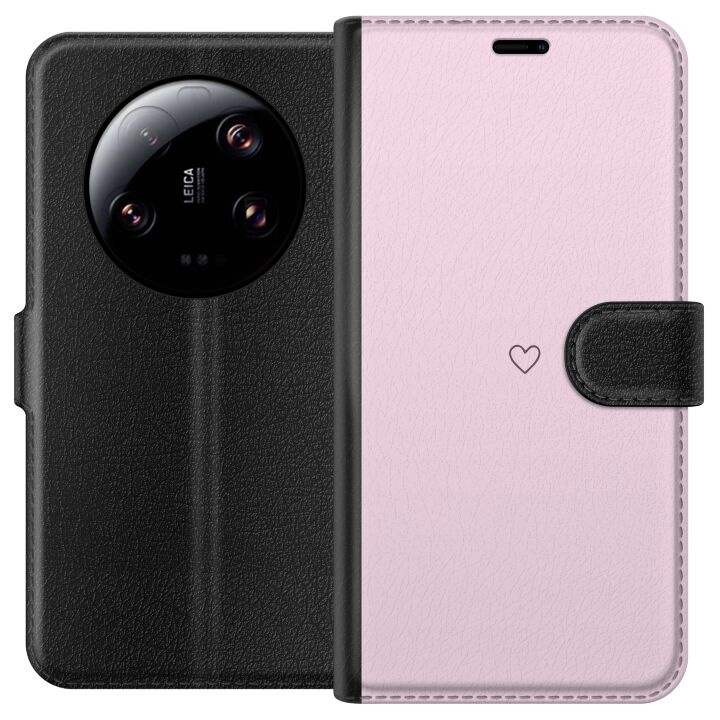 Plånboksfodral till Xiaomi 13 Ultra med Hjärta motiv i gruppen SMARTPHONE & SURFPLATTOR / Mobilskydd / Xiaomi hos TP E-commerce Nordic AB (A64296)