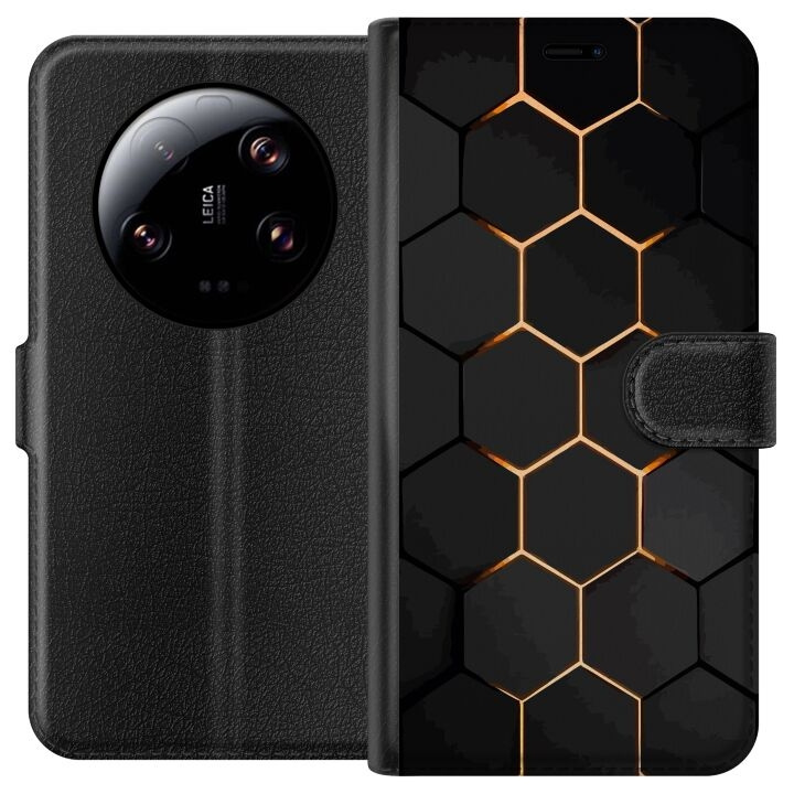 Plånboksfodral till Xiaomi 13 Ultra med Lyxigt Mönster motiv i gruppen SMARTPHONE & SURFPLATTOR / Mobilskydd / Xiaomi hos TP E-commerce Nordic AB (A64302)
