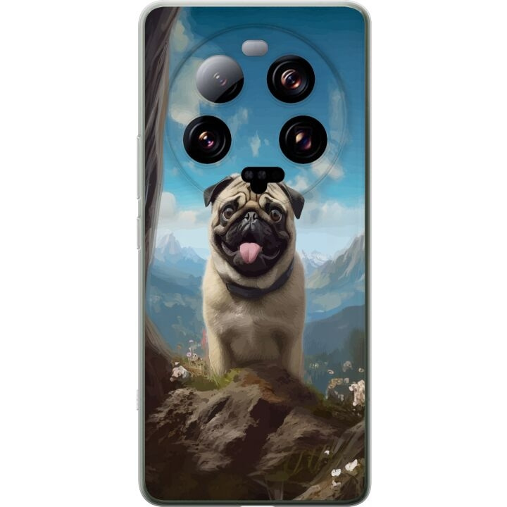 Mobilskal till Xiaomi 13 Ultra med Glad Hund motiv i gruppen SMARTPHONE & SURFPLATTOR / Mobilskydd / Xiaomi hos TP E-commerce Nordic AB (A64322)