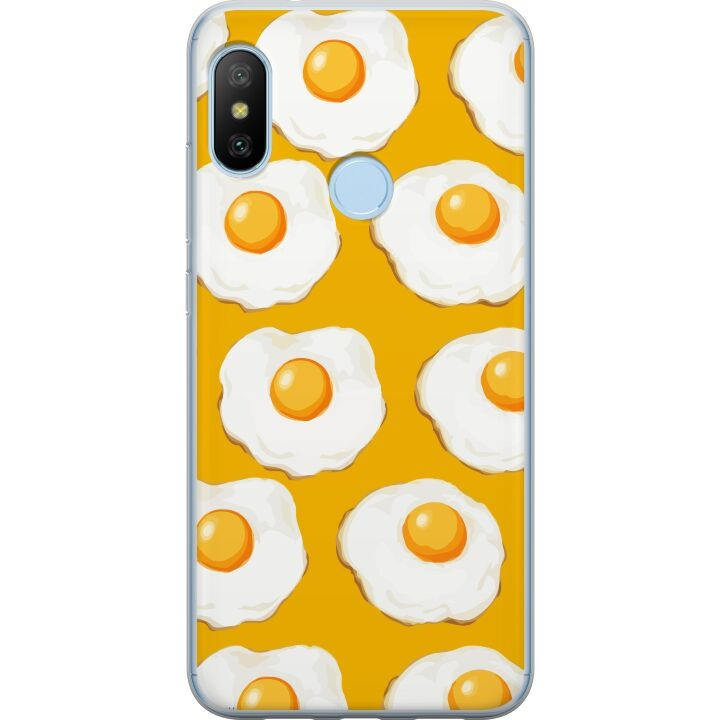 Mobilskal till Xiaomi Mi A2 Lite med Stekt ägg motiv i gruppen SMARTPHONE & SURFPLATTOR / Mobilskydd / Xiaomi hos TP E-commerce Nordic AB (A64414)
