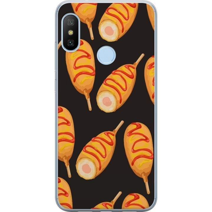 Mobilskal till Xiaomi Mi A2 Lite med Kycklingklubba motiv i gruppen SMARTPHONE & SURFPLATTOR / Mobilskydd / Xiaomi hos TP E-commerce Nordic AB (A64421)