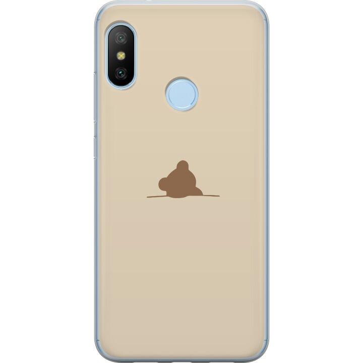 Mobilskal till Xiaomi Mi A2 Lite med Nalle motiv i gruppen SMARTPHONE & SURFPLATTOR / Mobilskydd / Xiaomi hos TP E-commerce Nordic AB (A64432)