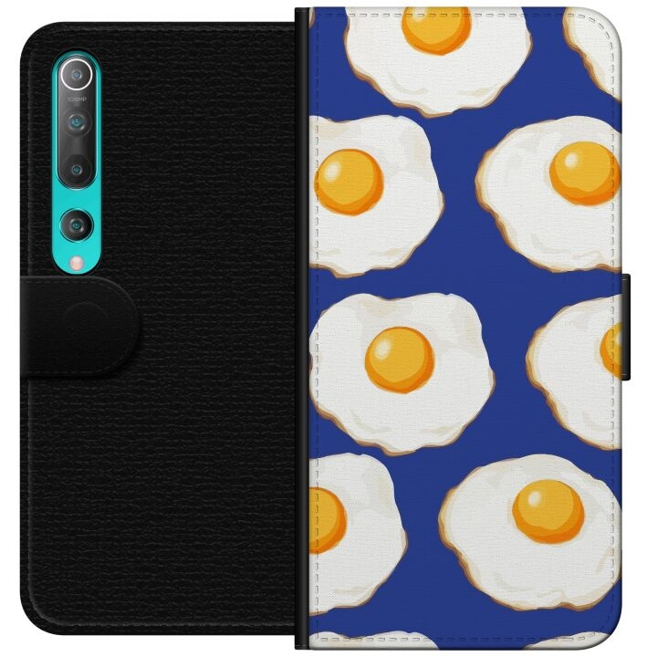 Plånboksfodral till Xiaomi Mi 10 5G med Stekta ägg motiv i gruppen SMARTPHONE & SURFPLATTOR / Mobilskydd / Xiaomi hos TP E-commerce Nordic AB (A64445)
