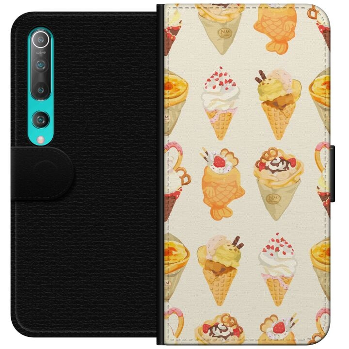 Plånboksfodral till Xiaomi Mi 10 5G med Glassigt motiv i gruppen SMARTPHONE & SURFPLATTOR / Mobilskydd / Xiaomi hos TP E-commerce Nordic AB (A64450)