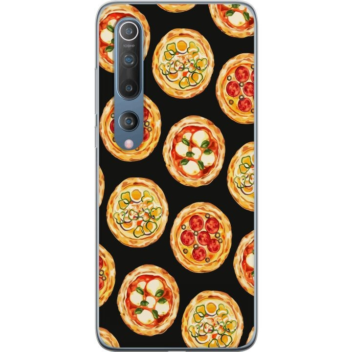 Mobilskal till Xiaomi Mi 10 5G med Pizza motiv i gruppen SMARTPHONE & SURFPLATTOR / Mobilskydd / Xiaomi hos TP E-commerce Nordic AB (A64479)