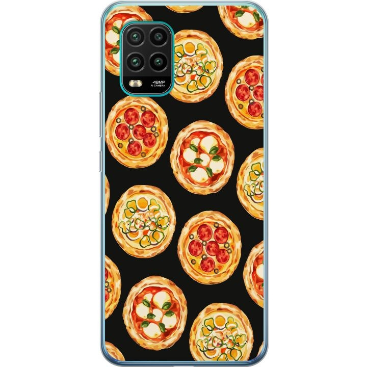 Mobilskal till Xiaomi Mi 10 Lite 5G med Pizza motiv i gruppen SMARTPHONE & SURFPLATTOR / Mobilskydd / Xiaomi hos TP E-commerce Nordic AB (A64533)