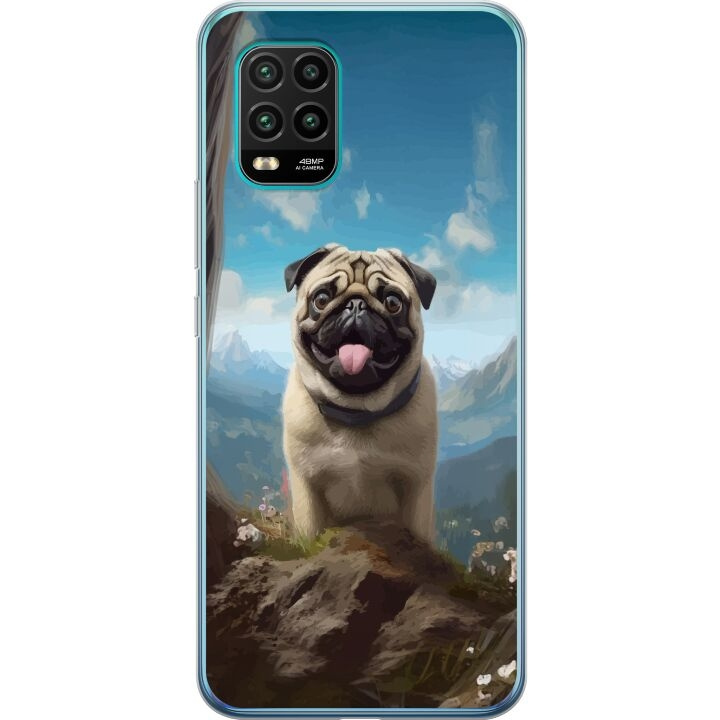 Mobilskal till Xiaomi Mi 10 Lite 5G med Glad Hund motiv i gruppen SMARTPHONE & SURFPLATTOR / Mobilskydd / Xiaomi hos TP E-commerce Nordic AB (A64538)