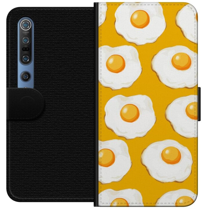 Plånboksfodral till Xiaomi Mi 10 Pro 5G med Stekt ägg motiv i gruppen SMARTPHONE & SURFPLATTOR / Mobilskydd / Xiaomi hos TP E-commerce Nordic AB (A64549)